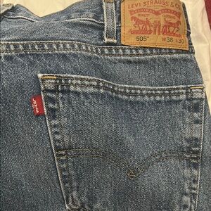 Levi's Blue Straight Jeans Classic Style